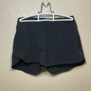 Girls black athleta shorts